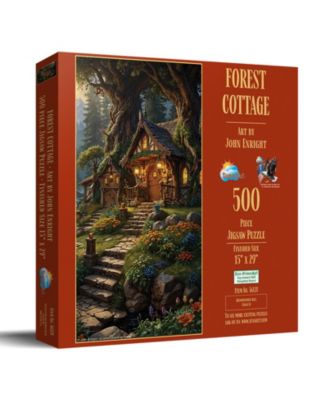 Forest Cottage 500 piece Jigsaw Puzzle for Adults