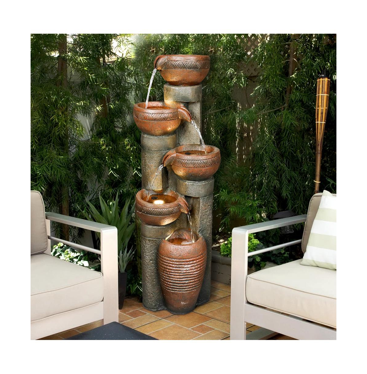 SunJet 5-Tier Outdoor Water Fountain