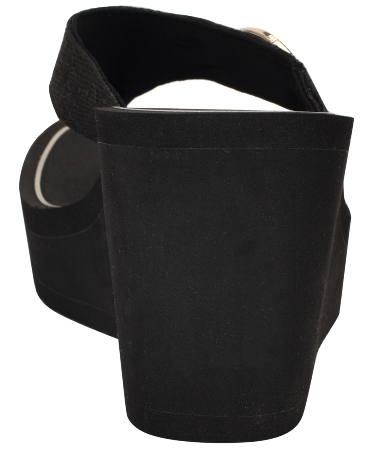 Guess Women's Shai Embellished Logo Eva High Wedge Sandal