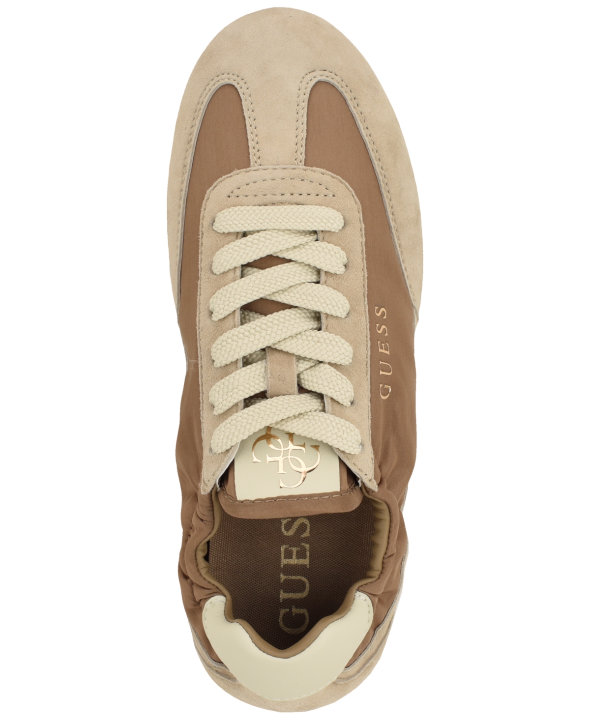 Guess Womens Rachale Low Profile Lace-Up Sneakers