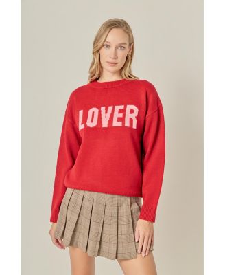 Women's Crewneck Statement Sweater
