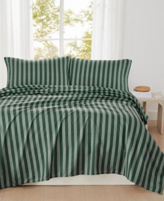 Weston Stripe 3-Pc. Sheet Set, Twin