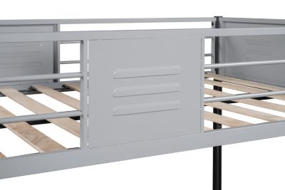 Twin Over Twin Bunk Bed with Trundle