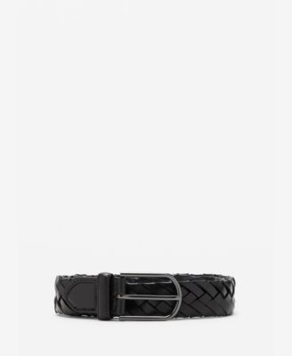 Men's Braided Leather Belt