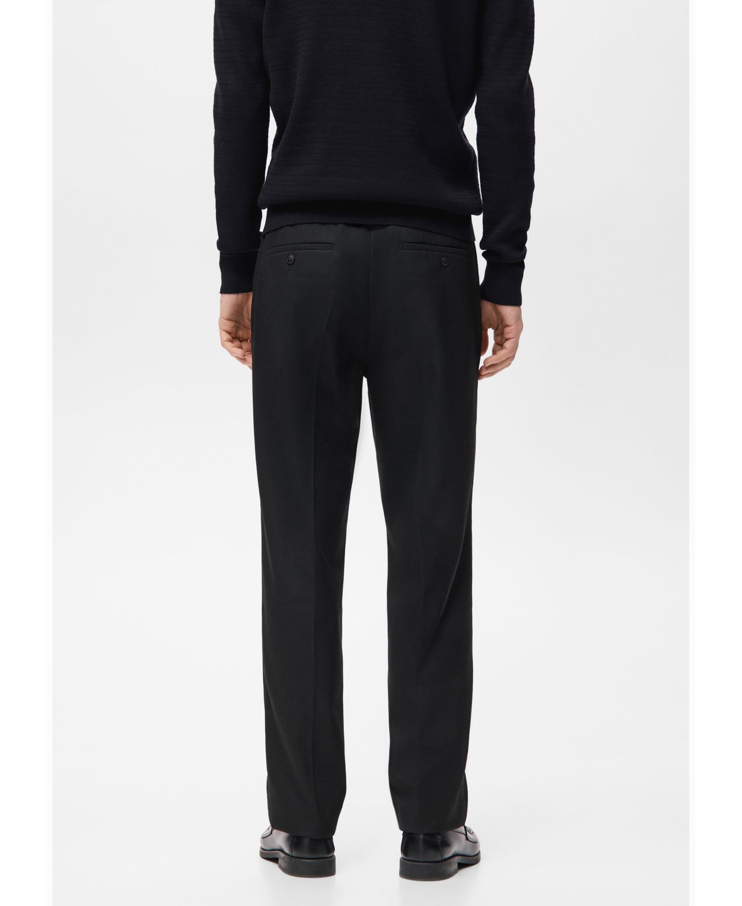 Men's Flowy Straight-Fit Pants