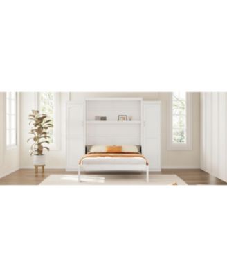 Murphy Bed with Wardrobes & Shelves