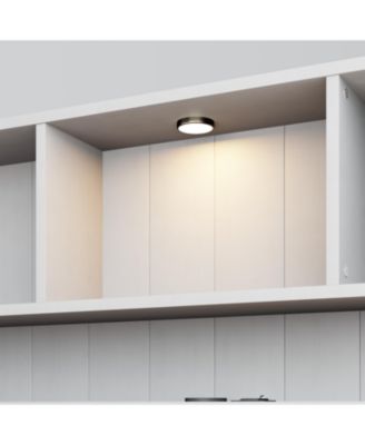 Twin Platform Bed with Bookcase Headboard, Downlight, Charger, Drawers