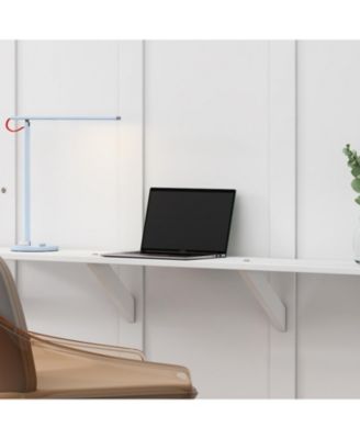 Streamdale Queen Size Murphy Bed, 68-inch Cabinet Bed Folding Wall Bed with Desk Combo Perfect for Guest Room,Study