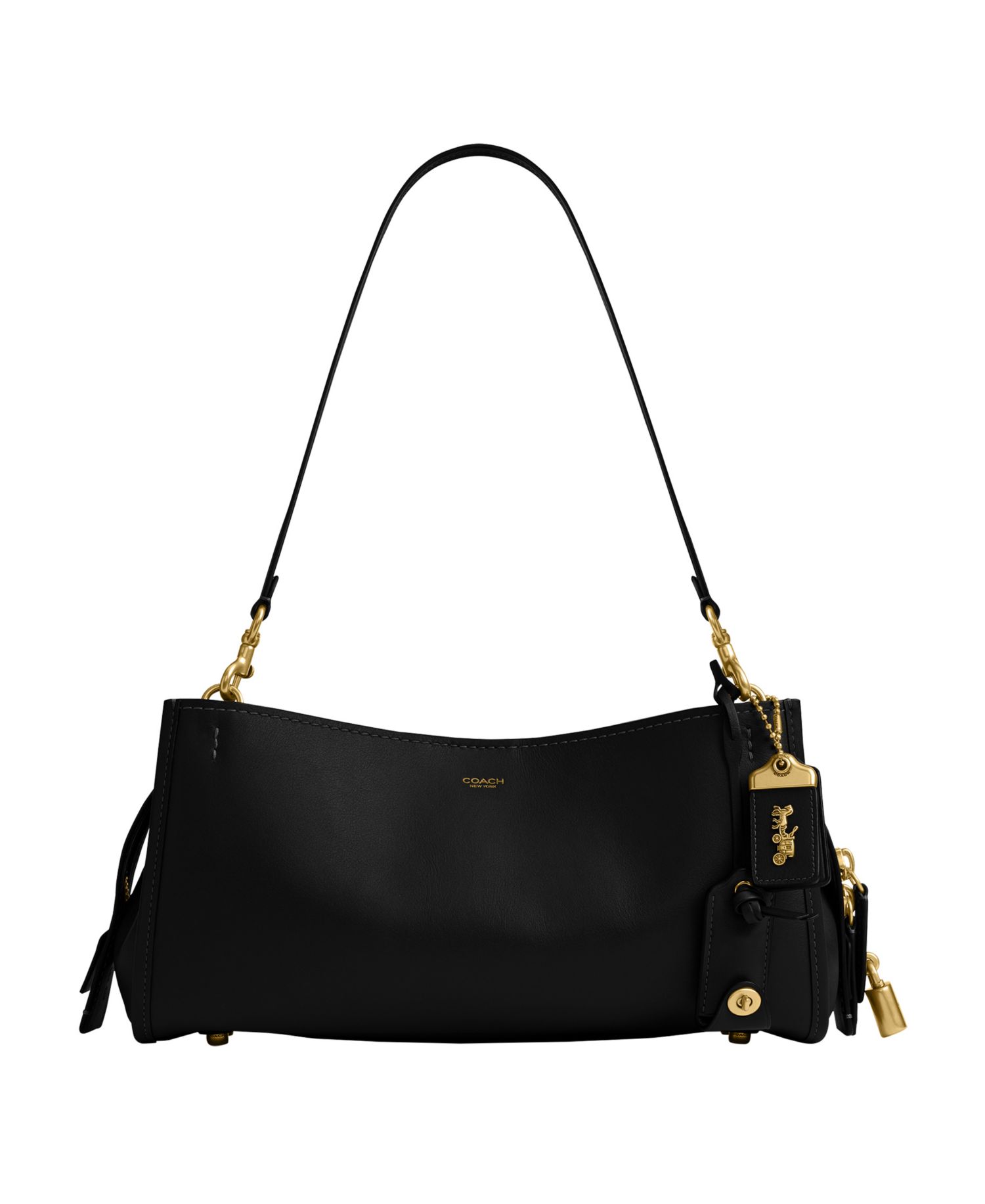 Rogue Medium Leather Shoulder Bag 34