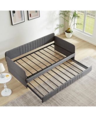 Daybed, sofa bed metal framed with trundle