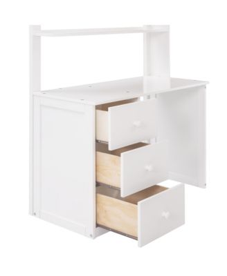 Twin size Loft Bed with Drawers