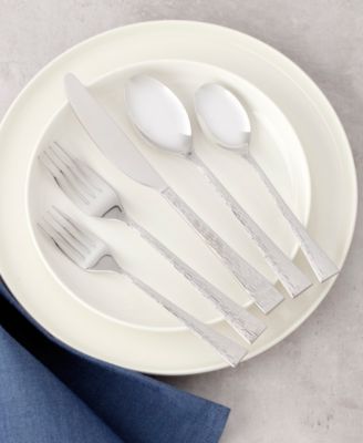 Stainless Steel Ashlyn Mirror 67-Pc. Flatware Set, Service for 12