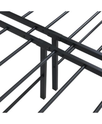 Queen Metal Bed Frame- Heavy Duty, Easy Assembly, No Noise