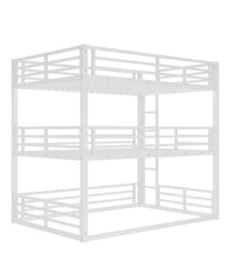 Streamdale Triple Bunk Bed, Metal, Heavy-Duty