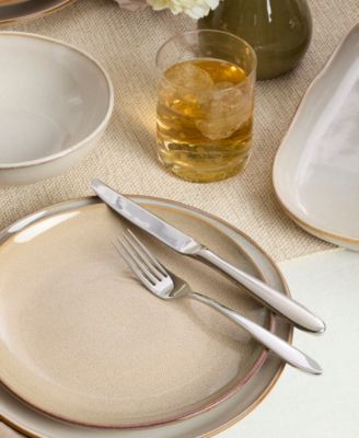 Mooncrest 65 Piece Everyday Flatware Set, Service For 12