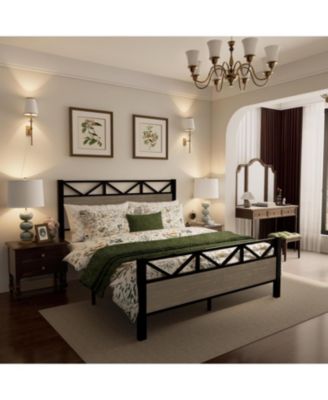 Full Size Bed Frame, Easy Assembly