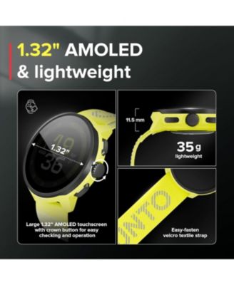 Run GPS Sports Watch with AMOLED Touchscreen, Heart Rate and Sleep Tracker