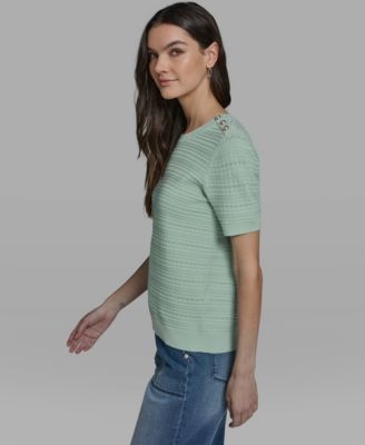 Women's Solid Crewneck Sweater