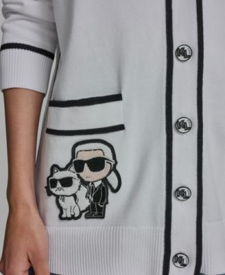 Women's Long-Sleeve Varsity Cardigan