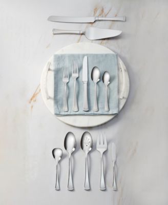 Portola 65 Pc Flatware Set, Service for 12 