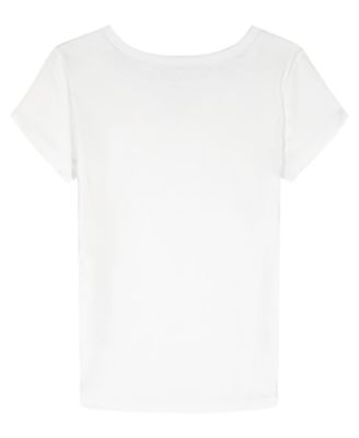 Girls' 7-16 Graphic Print Crewneck T-Shirt