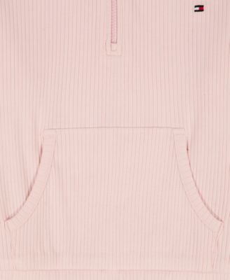 Girls' 7-16 Quarter-Zip Sweater