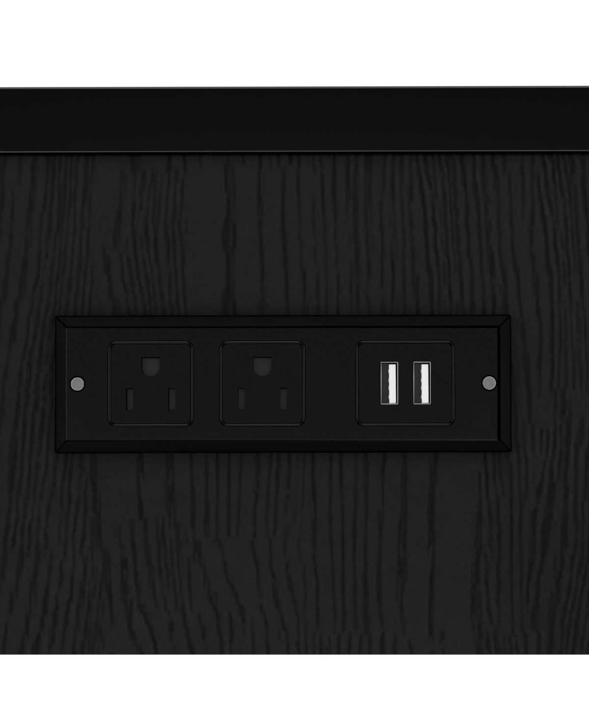 Streamdale Furniture L-Shaped Twin Xl/Queen Bunk Bed with Loft, Slide & Usb