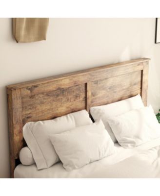 Streamdale Wood Queen Platform Bed Frame Under-Bed Storage