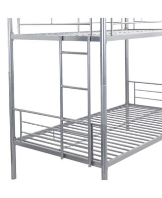 Metal bunk bed with Trundle