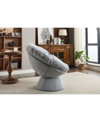 Oversized Swivel Accent Chair