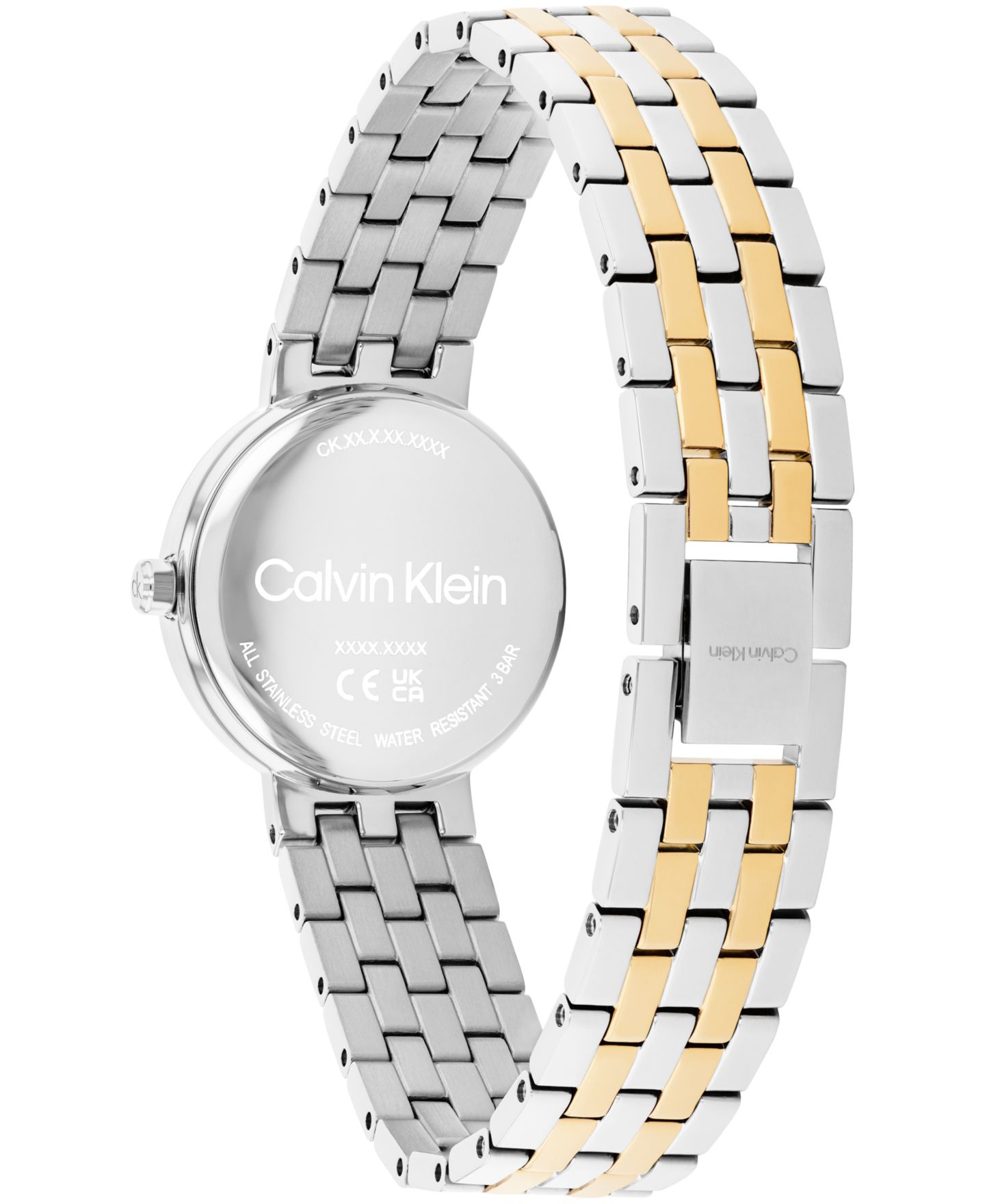 Женские часы Calvin Klein Forme Two Tone Stainless Steel Bracelet Watch, 26mm — фото 2