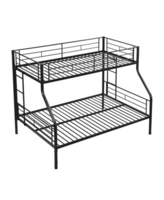 Twin Over FULL Metal Bunk Bed, No Box Spring Needed, Large Under Bed Storage, Easy Assemble