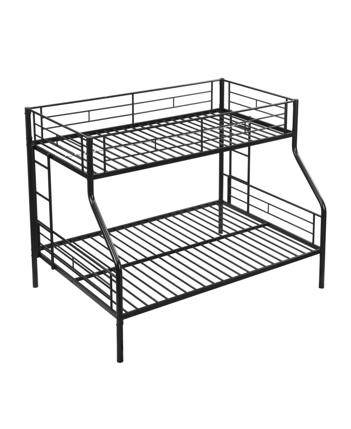 Streamdale Furniture Twin Over Full Metal Bunk Bed, No Box Spring Needed, Large Under Bed Storage, Easy Assemble