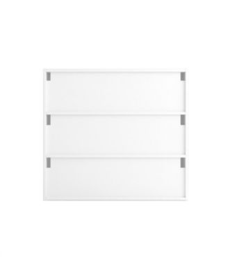 White Glass Door Shoe Box Shoe Storage Cabinet With RGB Led Light