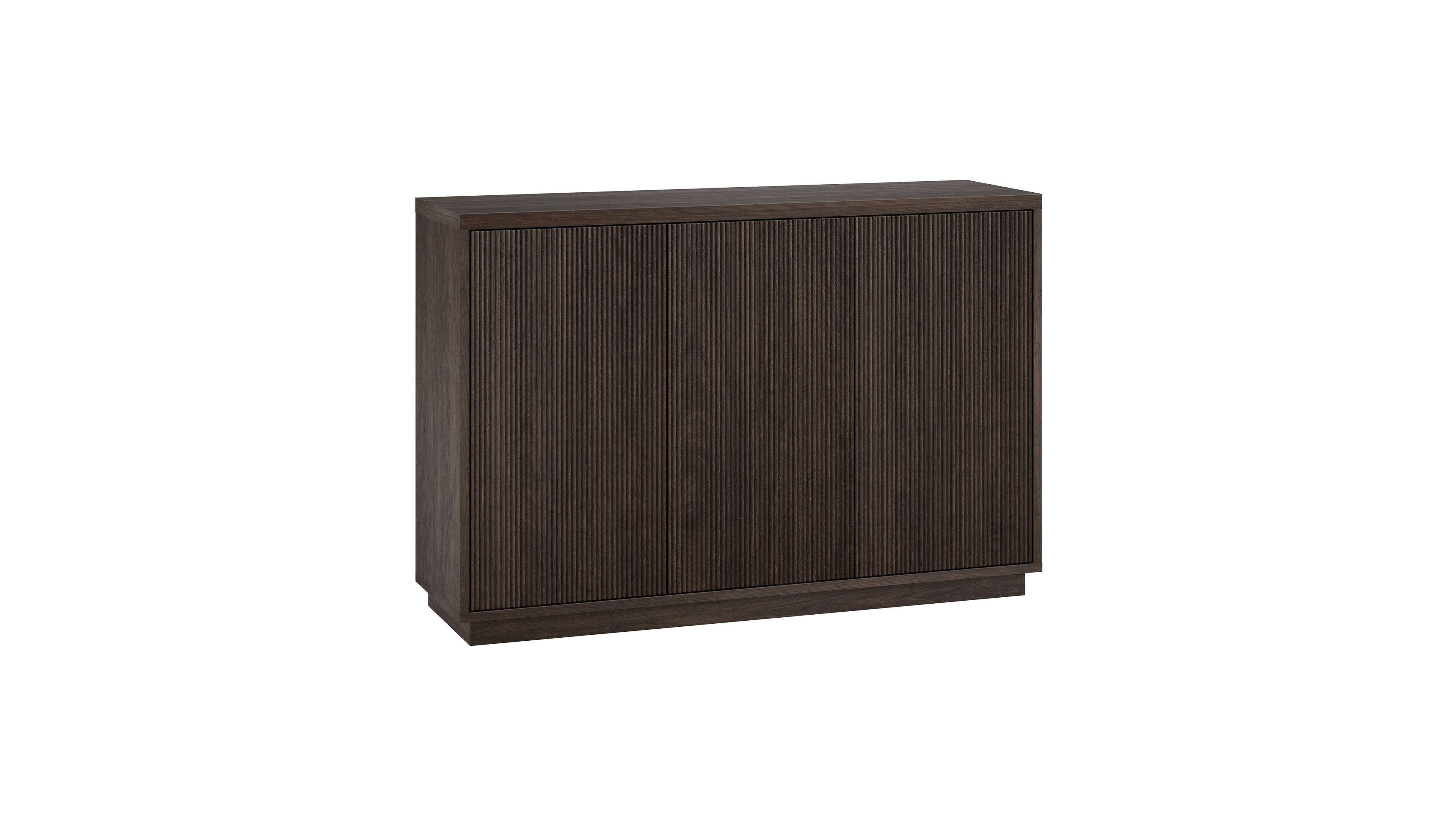 Hudson & Canal Alston 48" Wide Rectangular Fluted Buffet Table