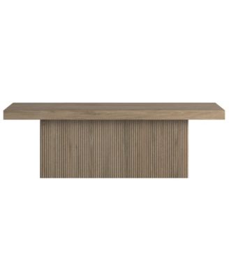 Torren 48" Wide Rectangular Fluted Coffee Table