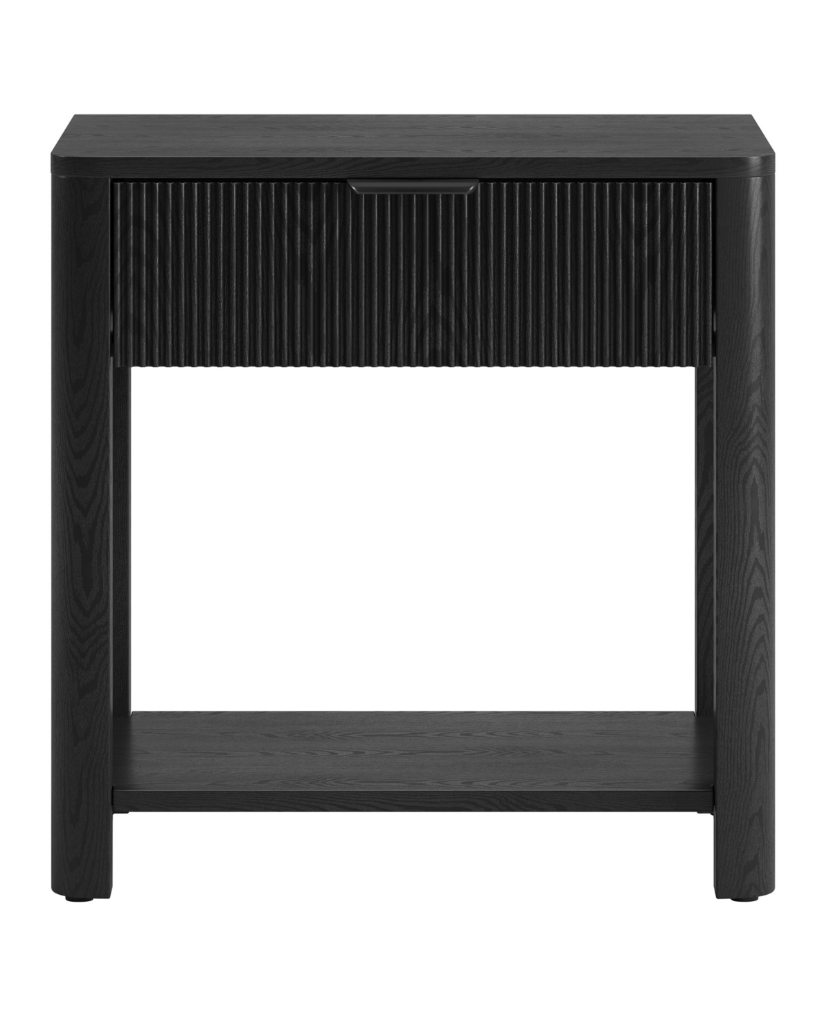 Hudson & Canal Pomona 24" Wide Rectangular Fluted Nightstand