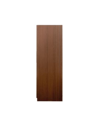 Walnut Kitchen Pantry Cabinet with Doors & Shelves