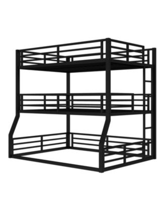 Triple Bunk Bed, Metal, Heavy-Duty