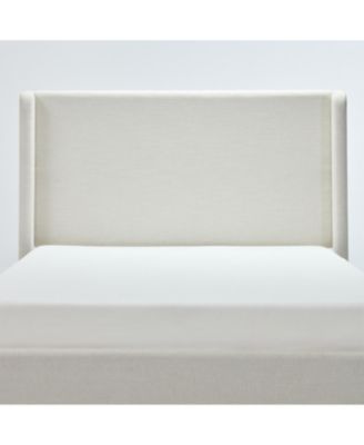 + King + Chenille + Upholstered + Platform Bed Frame