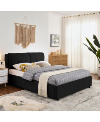 Queen Storage Bed with Headboard