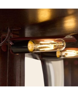 Lighted Corner Curio Cabinet