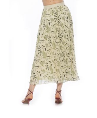 Women's Kesia Midi Pleated Skirt