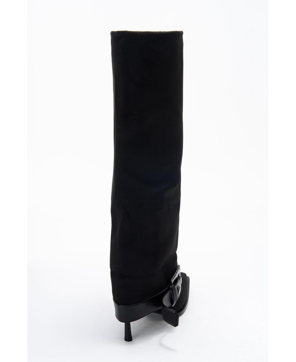 Prologue Shoes Women's Elva Buckle Strap Knee High Boot