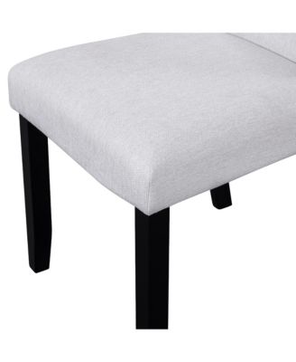  5-Piece Round Dining Set Chairs & 43" Table