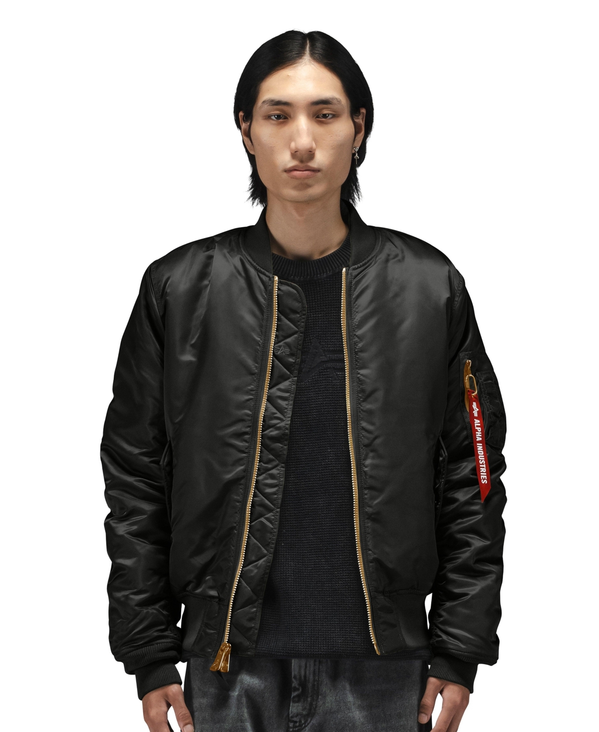 Alpha Industries Men's Ma-1 Slim Fit/European Fit