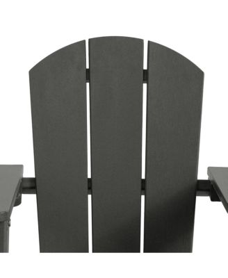 Outdoor HDPE Plastic Preschool Toddler Classic Adirondack Rocking Chairs