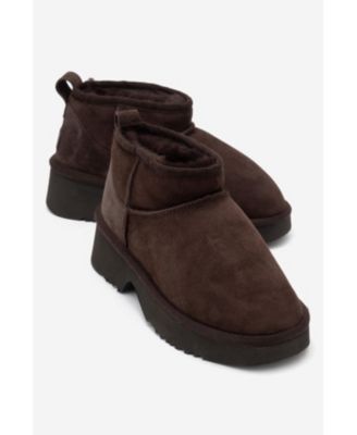 Women Ary Leather Platform Boot