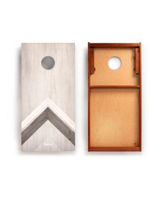 2x4 Silver Chevron Cornhole Boards
