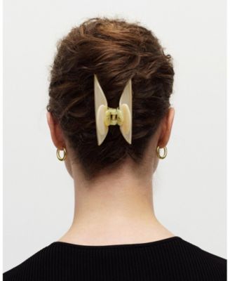 Midi Heirloom Claw in Alabaster